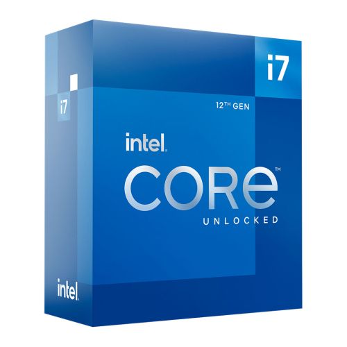 Intel Core i7-12700K CPU, 1700, 3.6 GHz (5.0 Turbo), 12-Core