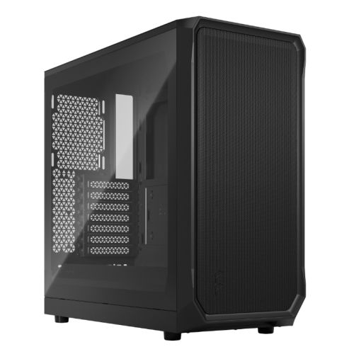 Fractal Design Focus 2 (Black TG) Gaming Case w/ Clear Glass