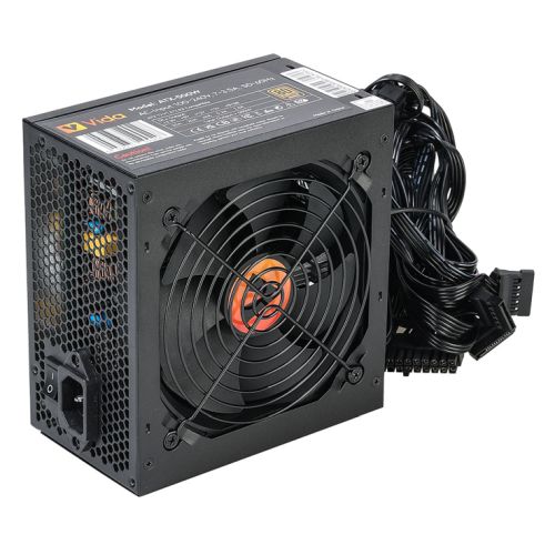 Vida 500W ATX PSU, 80+ Bronze, Fluid Dynamic Ultra-Quiet Fan
